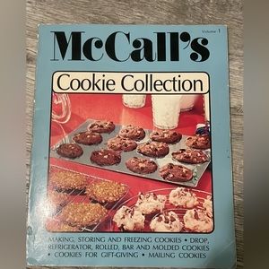 Vintage 1970s McCall’s cookie collection recipe book / cookbook
